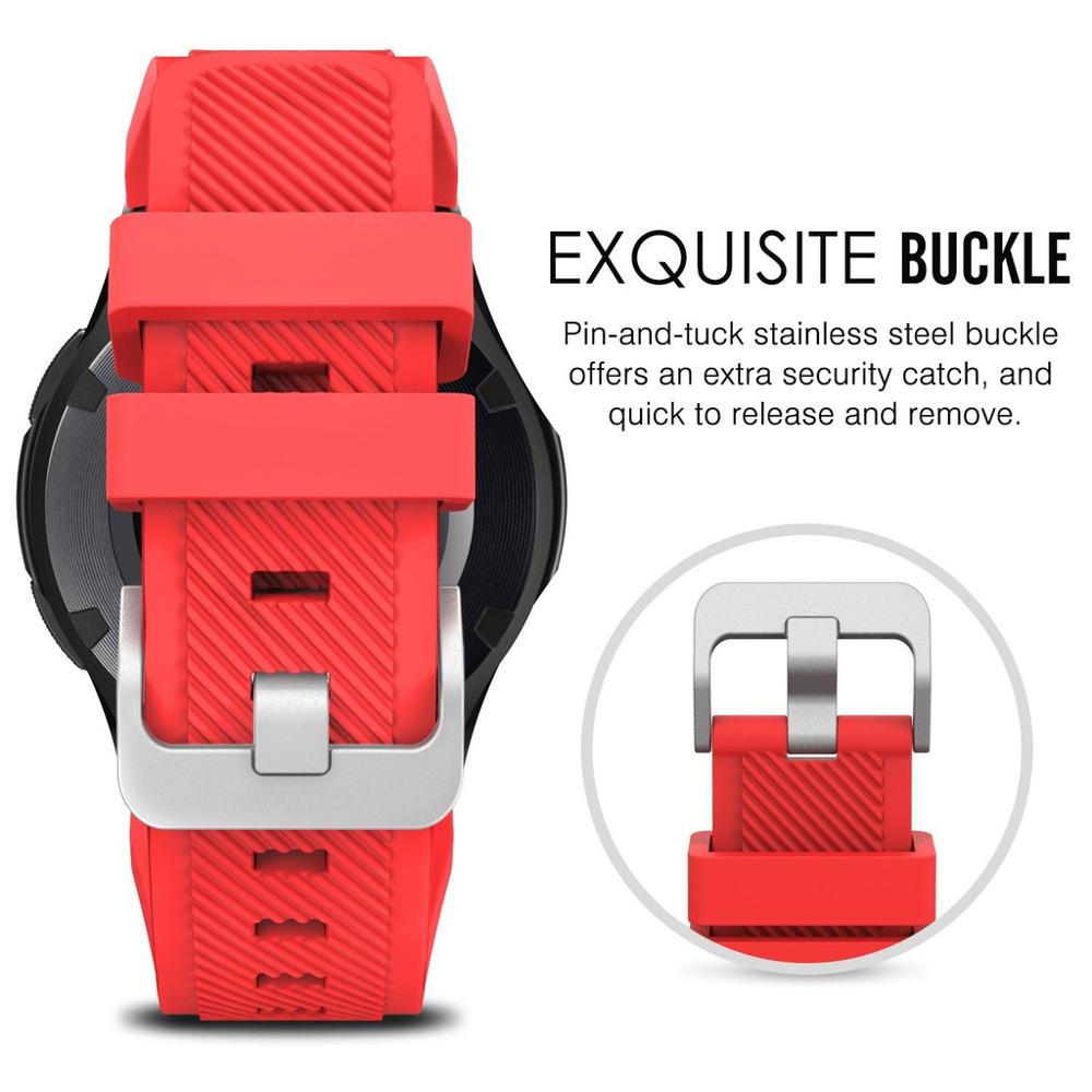 22mm Silicone Strap For Realme – обзор и цена Silicone Watch Band 22Mm