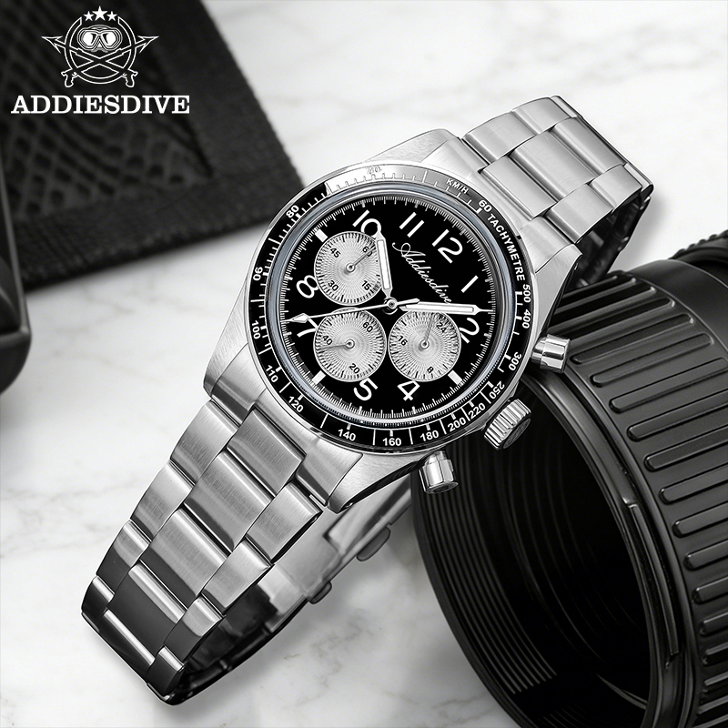 ADDIESDIVE AD2543 Men Luxury Q – обзор и цена Tropic Strap Vintage