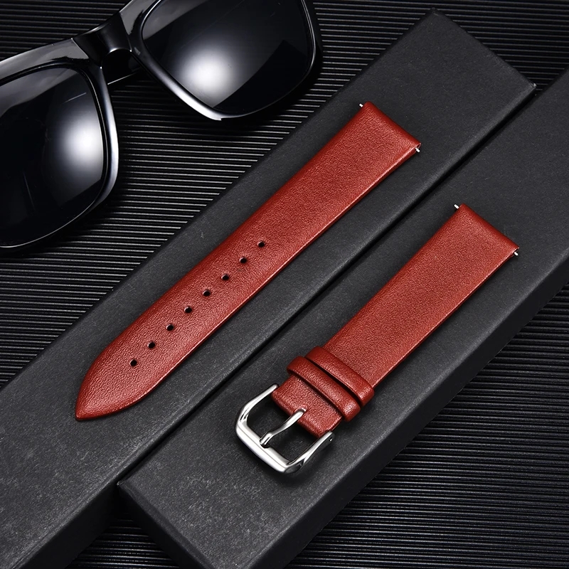Ultra-thin Calfskin Leather Wa – обзор и цена Rubber Strap Diver