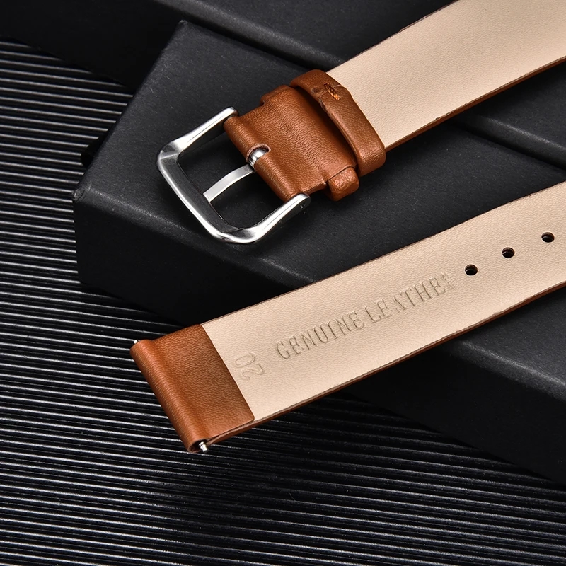 Ultra-thin Calfskin Leather Wa – обзор и цена Rubber Strap Diver