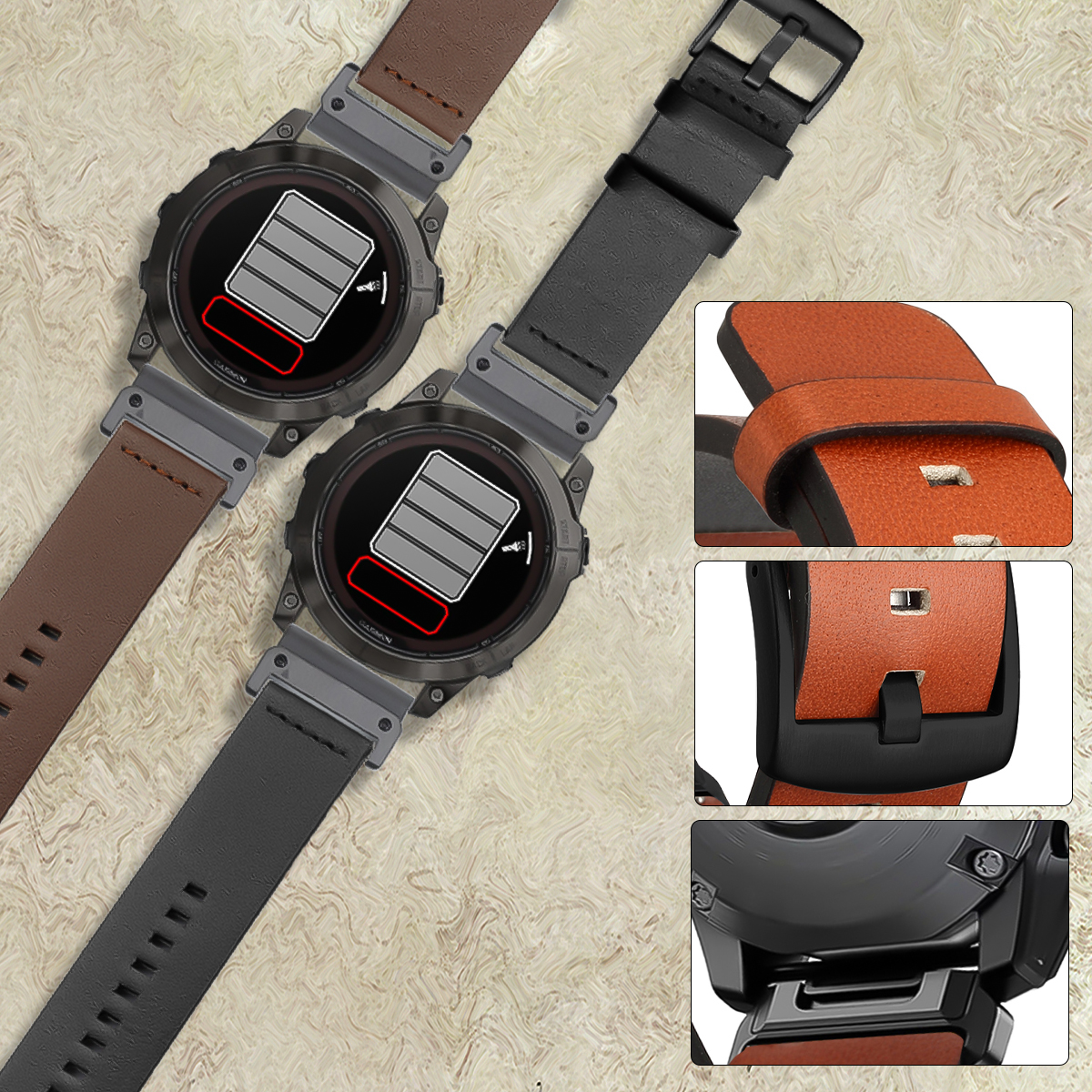 26mm 22mm Quick Fit Strap For  – обзор и цена Leather Strap Quick Release