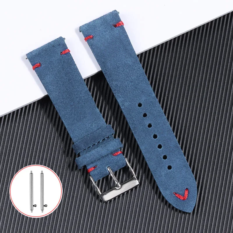 18mm 20mm 22mm High Quality Su – обзор и цена Suede Strap Watch