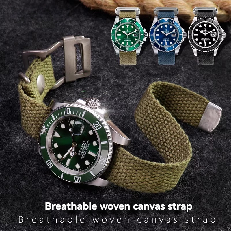 for Rolex Submariner Green/Bla – обзор и цена Tropic Strap Vintage